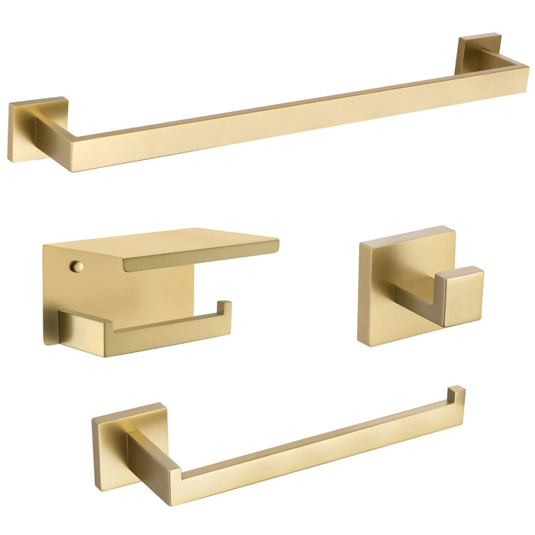 ADROIM 4 - Piece Bathroom Hardware Set | Wayfair
